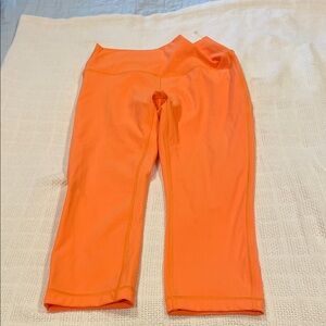 Lululemon capri leggings, size 8